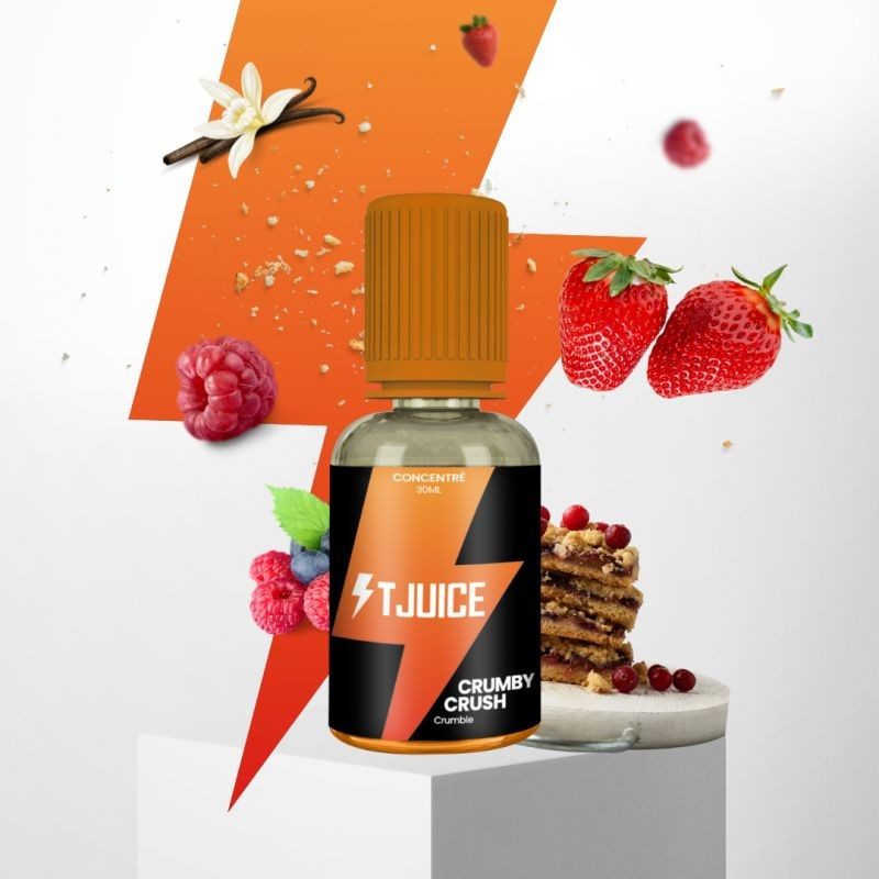 Concentré Crumby Crush Arôme 30ML - T-JUICE New collection