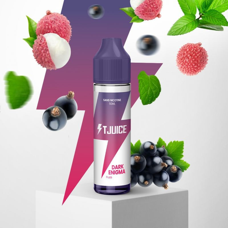E-LIQUIDE DARK ENIGMA 50ML - T-JUICE