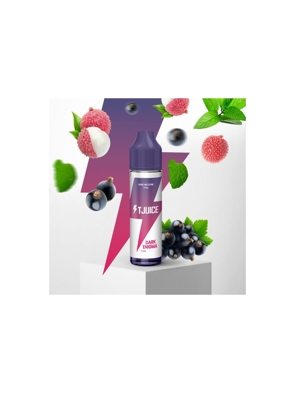 E-LIQUIDE DARK ENIGMA 50ML - T-JUICE