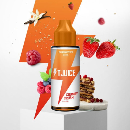 E-LIQUIDE CRUMBY CRUSH 100ML - T-JUICE