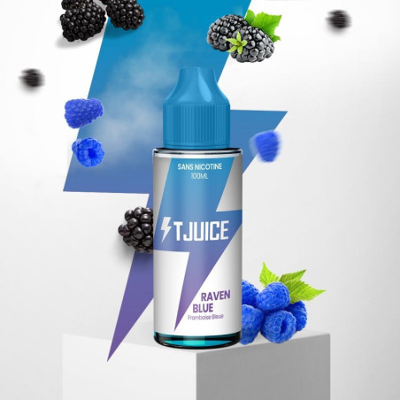 E-LIQUIDE RAVEN BLUE 100ML - T-JUICE