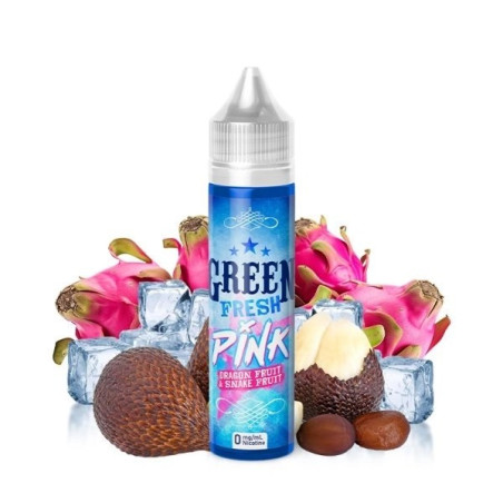 E-LIQUIDE GREEN FRESH PINK 50ML - GREEN VAPES