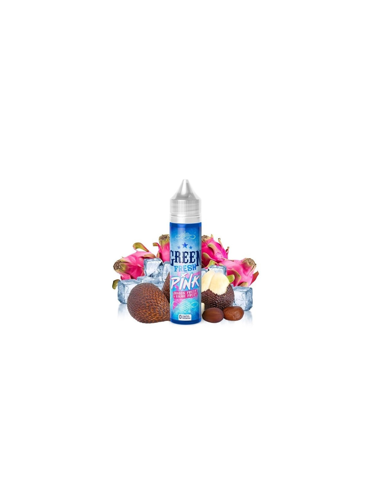 E-LIQUIDE GREEN FRESH PINK 50ML - GREEN VAPES