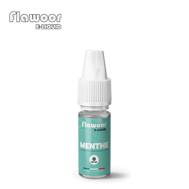 E-LIQUIDE FLAWOOR E-LIQUID MENTHE 10ML - FLAWOOR