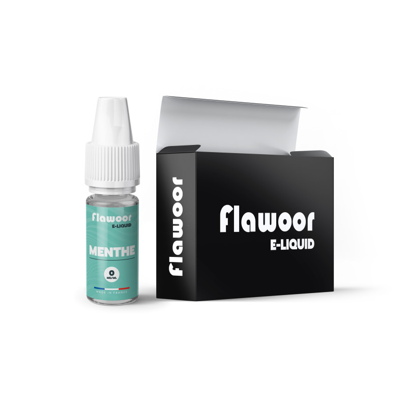 E-LIQUIDE FLAWOOR E-LIQUID MENTHE 10ML - FLAWOOR