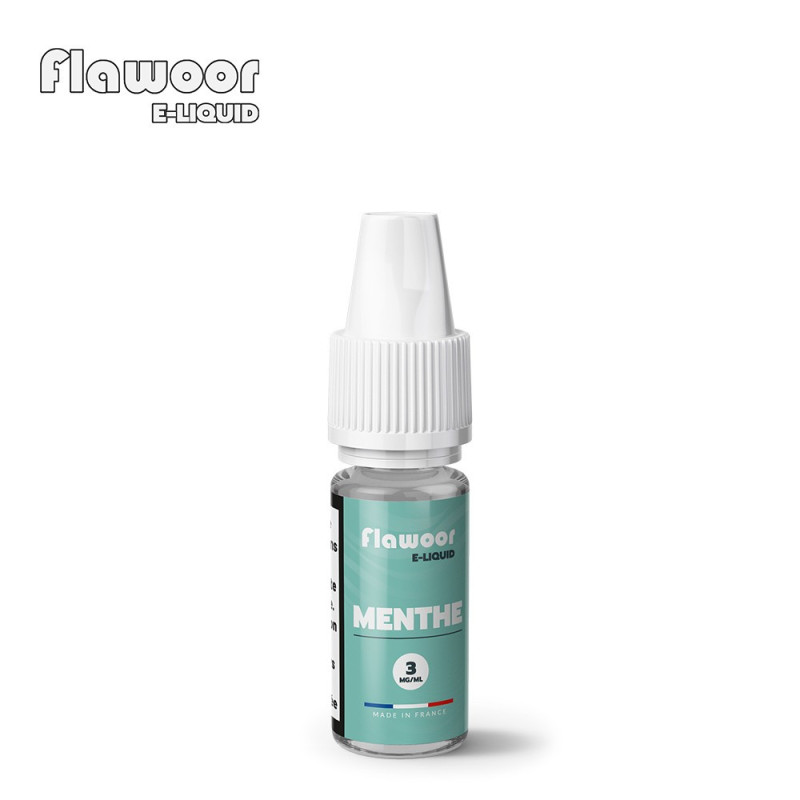 E-LIQUIDE FLAWOOR E-LIQUID MENTHE 10ML - FLAWOOR