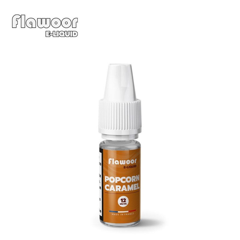 E-LIQUIDE FLAWOOR E-LIQUID POPCORN CARAMEL 10ML - FLAWOOR