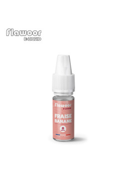E-LIQUIDE FLAWOOR E-LIQUID FRAISE BANANE 10ML - FLAWOOR