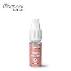 E-LIQUIDE FLAWOOR E-LIQUID FRAISE BANANE 10ML - FLAWOOR