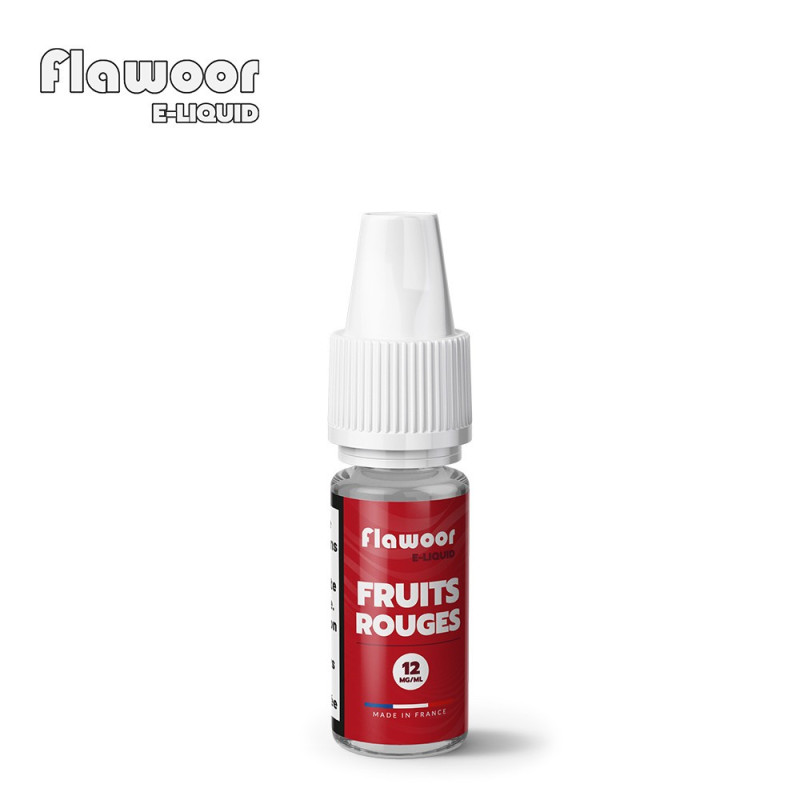 E-LIQUIDE FLAWOOR E-LIQUID FRUITS ROUGES 10ML - FLAWOOR