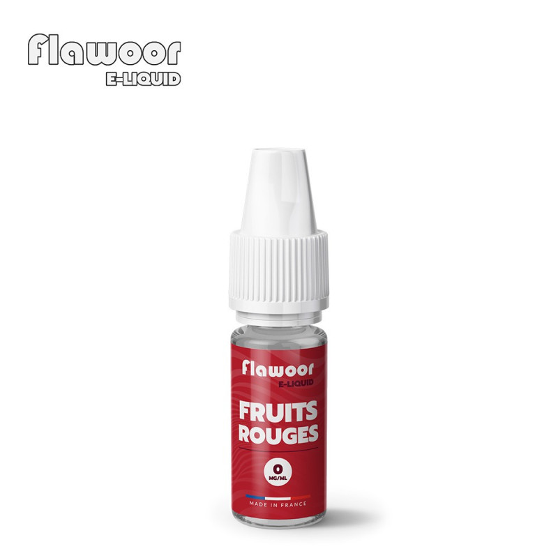 E-LIQUIDE FLAWOOR E-LIQUID FRUITS ROUGES 10ML - FLAWOOR