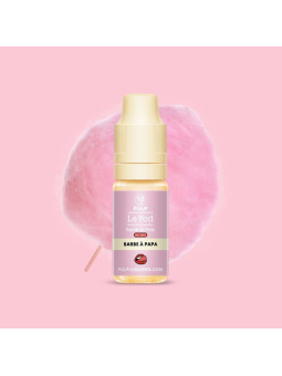 E-LIQUIDE LE POD LIQUIDE BARBE À PAPA SELS DE NICOTINE 10ML - PULP