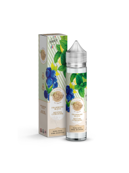 E-LIQUIDE LE PETIT VERGER FRAMBOISE BLEUE MENTHE CITRONNEE 50ML - SAVOUREA