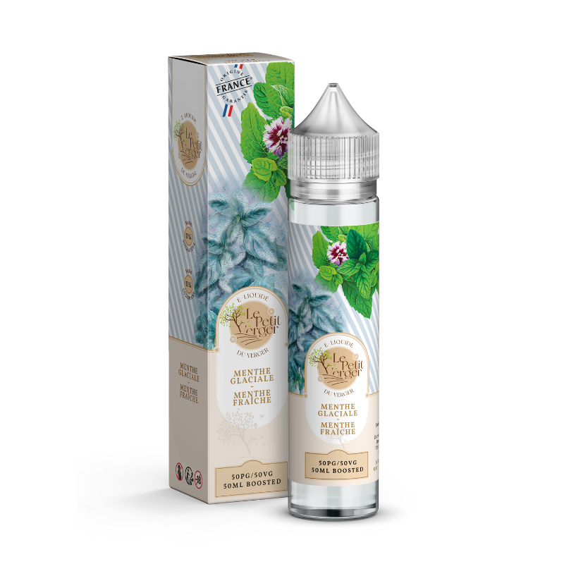 E-LIQUIDE LE PETIT VERGER MENTHE GLACIALE MENTHE FRAICHE 50ML - SAVOUREA
