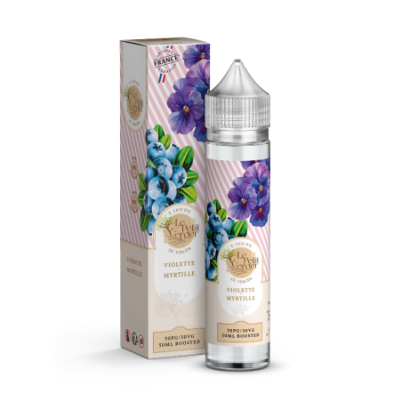 E-LIQUIDE LE PETIT VERGER VIOLETTE MYRTILLE 50ML - SAVOUREA