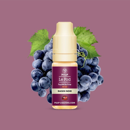 E-LIQUIDE LE POD LIQUIDE RAISIN SELS DE NICOTINE 10ML - PULP