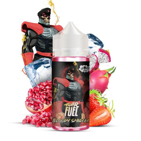 E-LIQUIDE FIGHTER FUEL BLOODY SHIGERI 100ML - MAISON FUEL