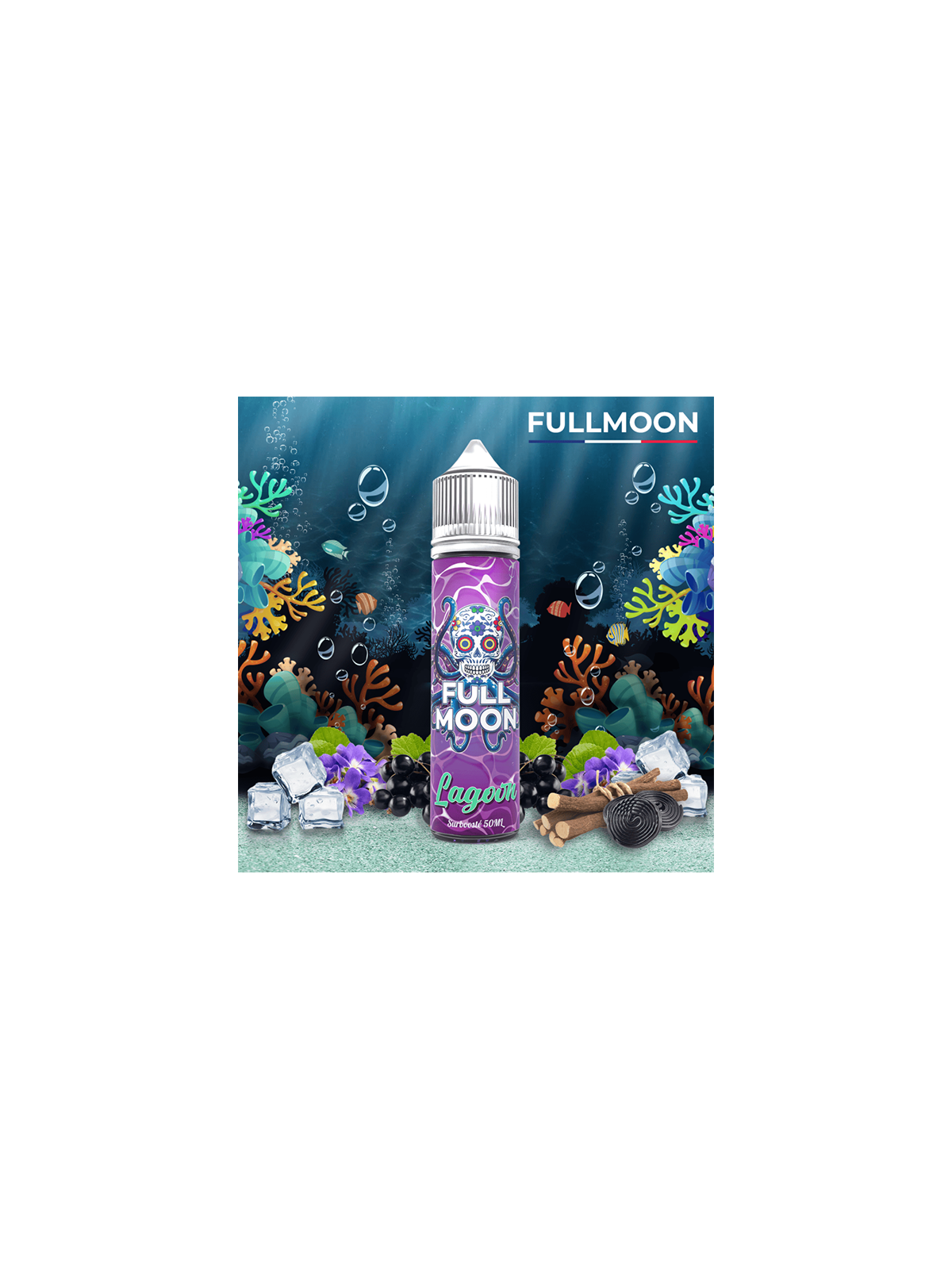 E-LIQUIDE ABYSS LAGOON 50ML - FULL MOON