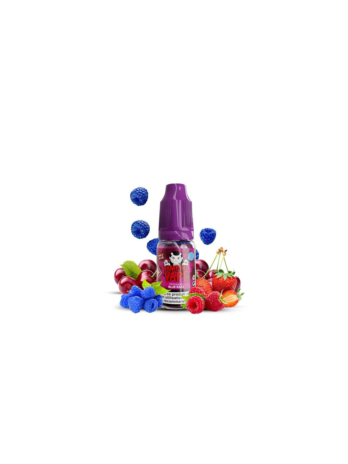 E-LIQUIDE PINKMAN BLUE RAZZ 10ML - VAMPIRE VAPE