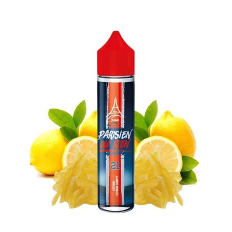 E-LIQUIDE N°21 CITRON CITRON CONFIT 50ML - PARISIEN OU RIEN