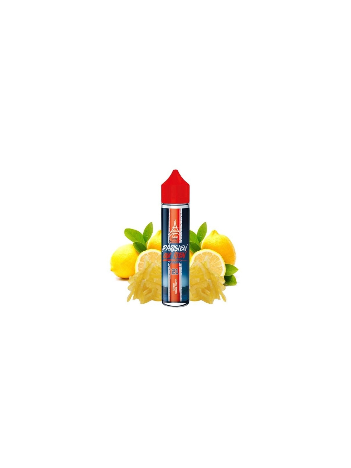 E-LIQUIDE N°21 CITRON CITRON CONFIT 50ML - PARISIEN OU RIEN