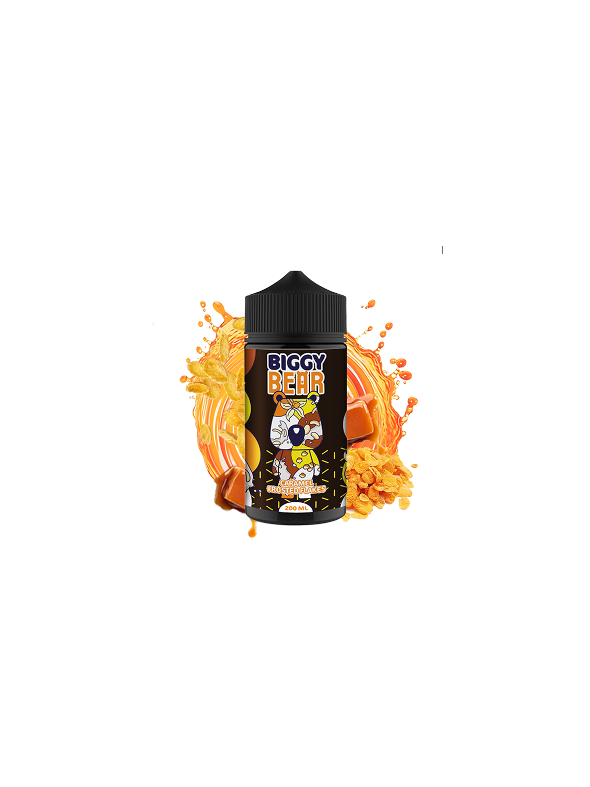 E-LIQUIDE CARAMEL FROSTED FLAKES 200ML - BIGGY BEAR