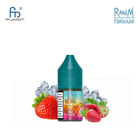 E-LIQUIDE TORNADO FUMOT STRAWBERRY ICE SELS DE NICOTINE 10ML - RANDM