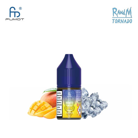 E-LIQUIDE TORNADO FUMOT MANGO ON ICE SELS DE NICOTINE 10ML - RANDM