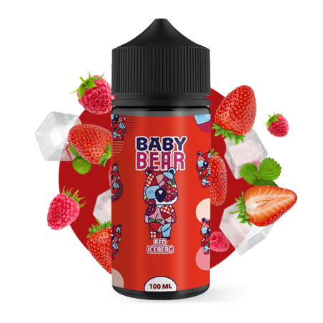 E-LIQUIDE RED ICEBERG 100ML - BABY BEAR