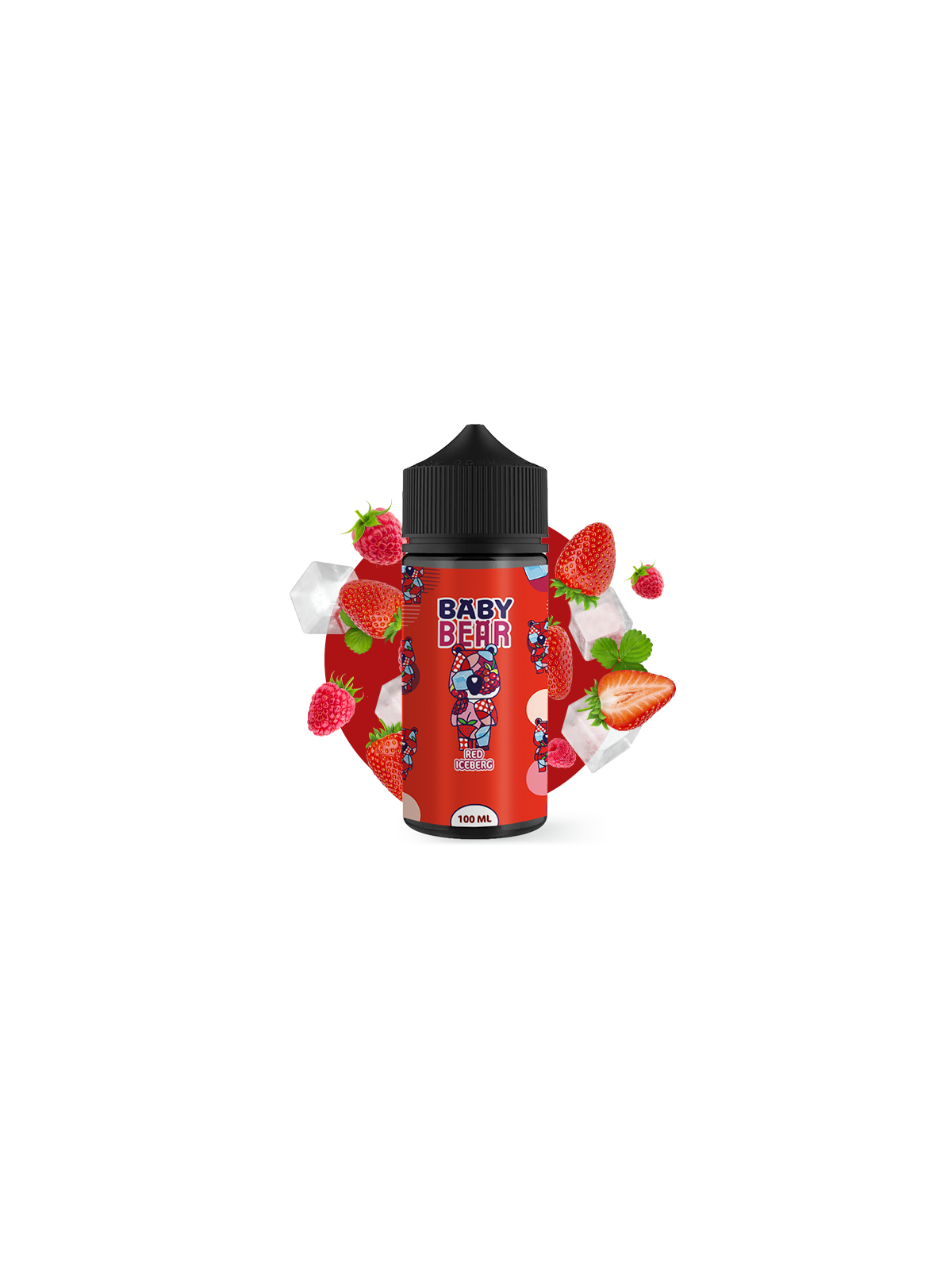 E-LIQUIDE RED ICEBERG 100ML - BABY BEAR