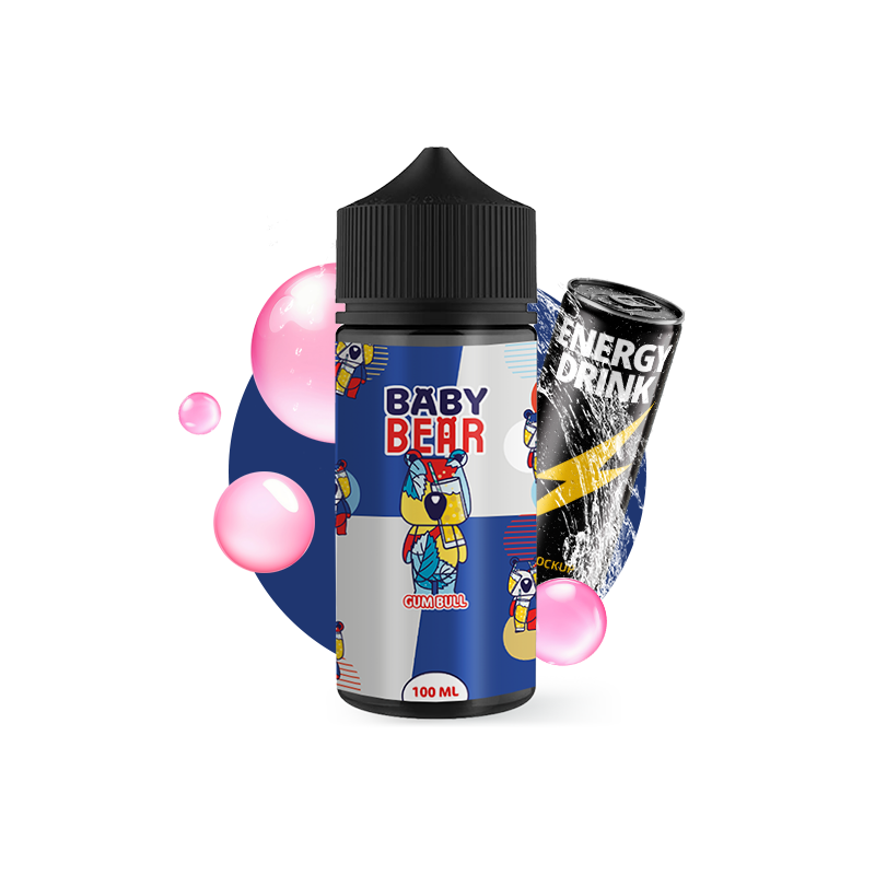 E-LIQUIDE GUM BULL 100ML - BABY BEAR