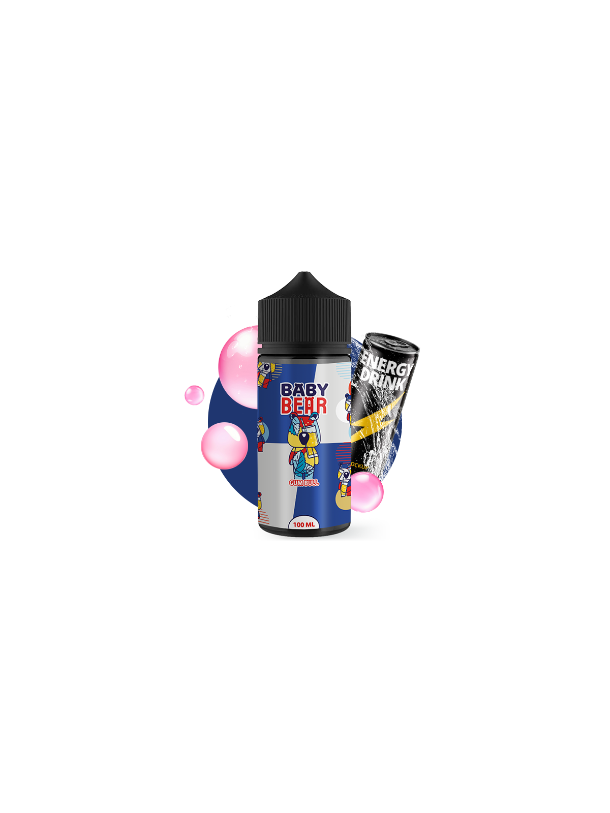 E-LIQUIDE GUM BULL 100ML - BABY BEAR