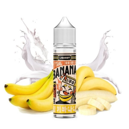 E-LIQUIDE KJUICE MILKY BANANA 50ML - LIQUIDEO
