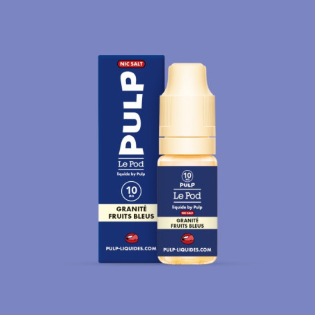 PULP Granité Fruits Bleus / 10Pcs
