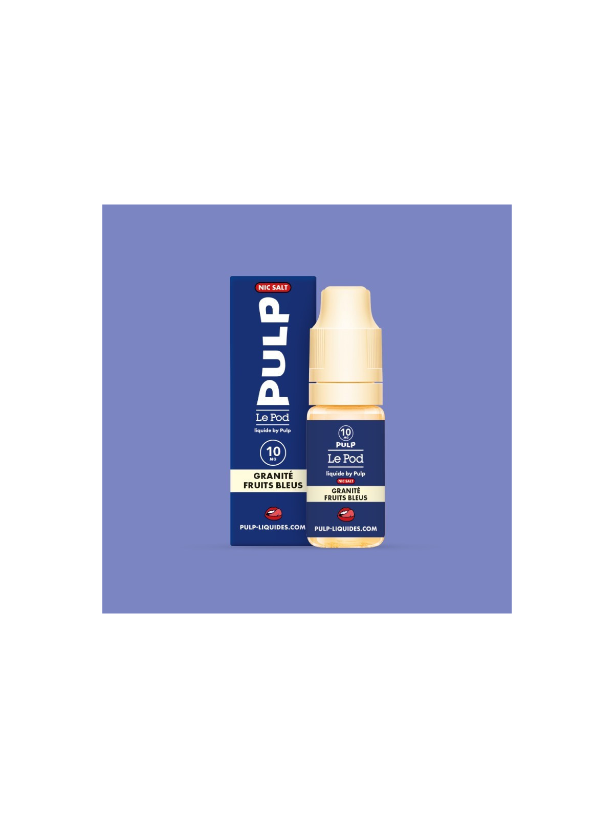 PULP Granité Fruits Bleus / 10Pcs