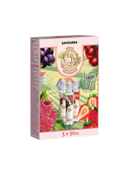 SAVOUREA Pack Special Fruits Rouges 3X50ml Le Petit Verger
