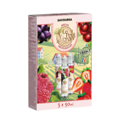 SAVOUREA Pack Special Fruits Rouges 3X50ml Le Petit Verger