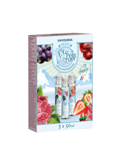 SAVOUREA Pack Special Fruits Rouges Frais 3X50ml Le Petit Verger