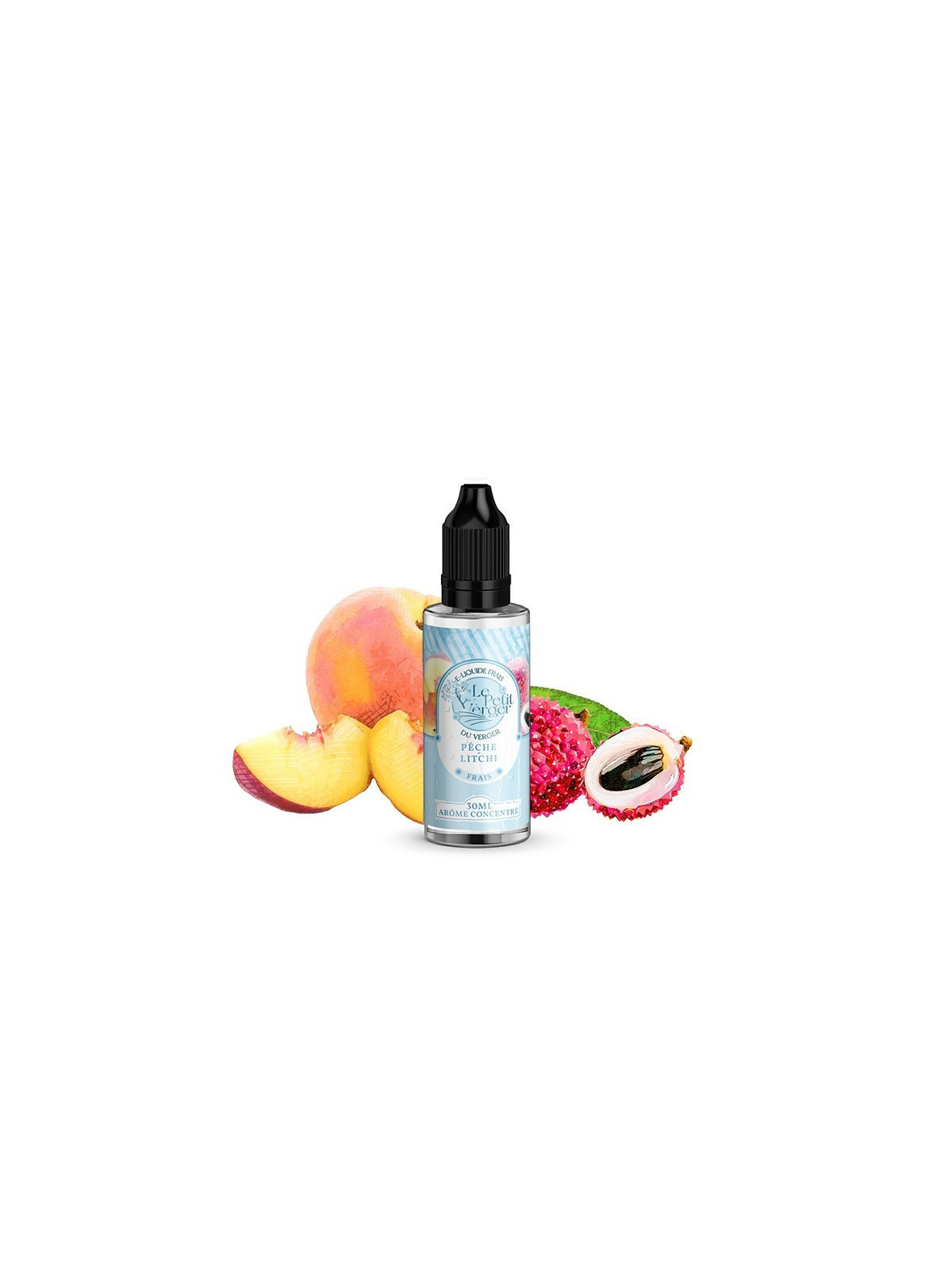 SAVOUREA Concentré Pêche Litchi 30ml - Le Petit Verger Frais