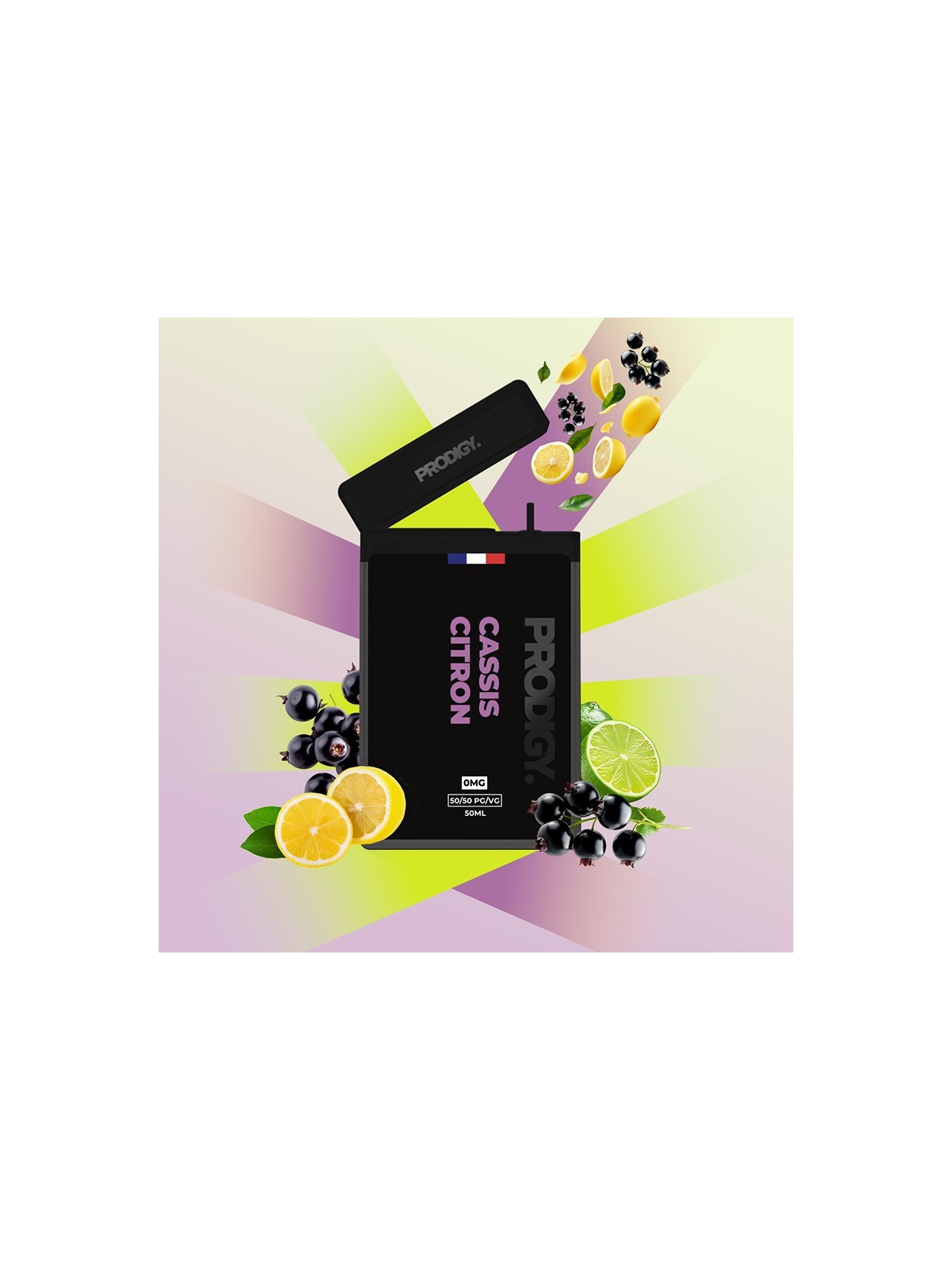 VAPE MAKER Cassis Citron 50ml