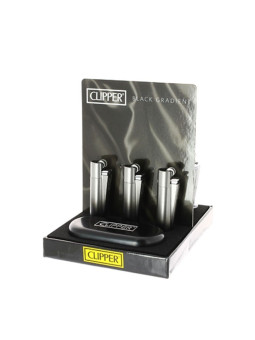 Briquet Pierre Clipper Metall Gradient / 12Pcs