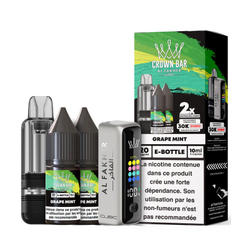 AL FAKHER Kit Cubic Grape Mint 30K