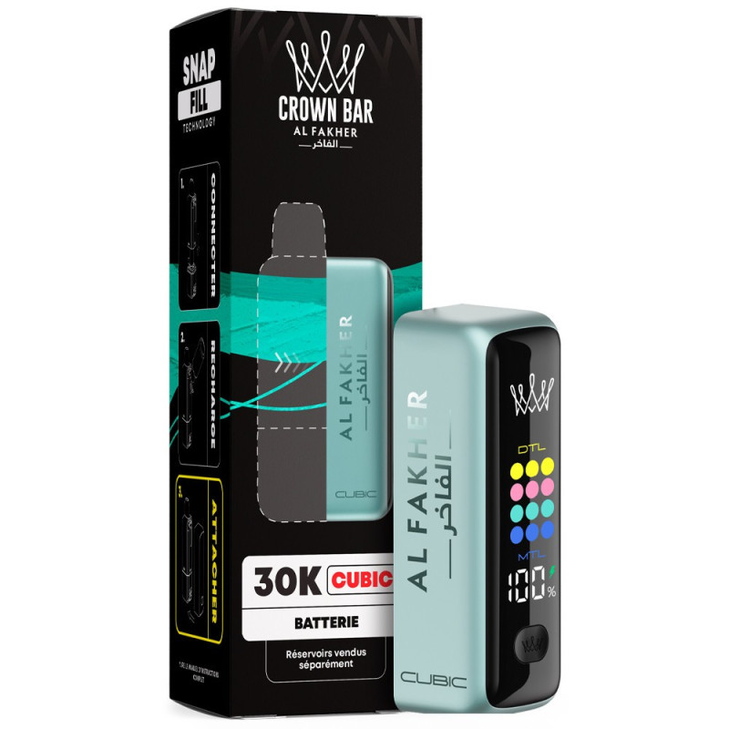 AL FAKHER Kit Cubic Grape Mint 30K
