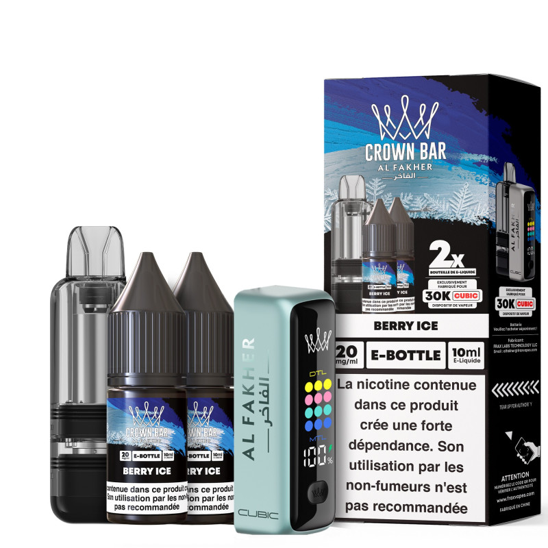 AL FAKHER Kit Cubic Berry Ice 30K