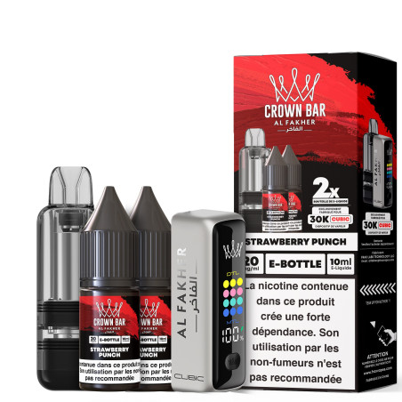 AL FAKHER Kit Cubic Strawberry Punch 30K
