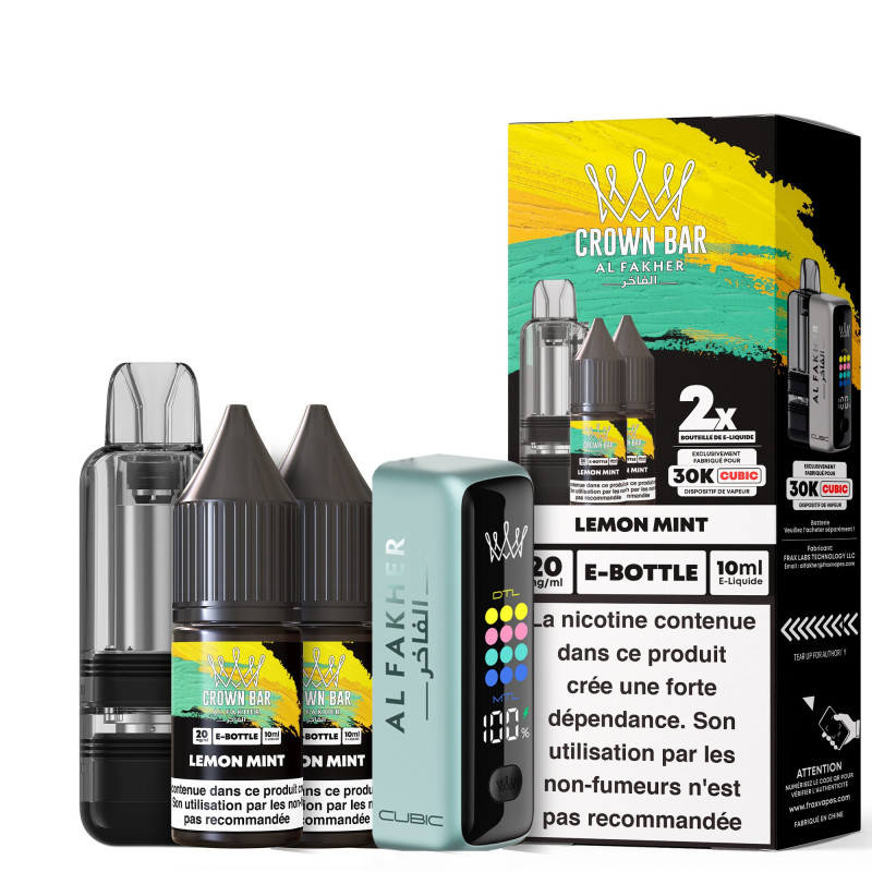 AL FAKHER Kit Cubic Lemon Mint 30K