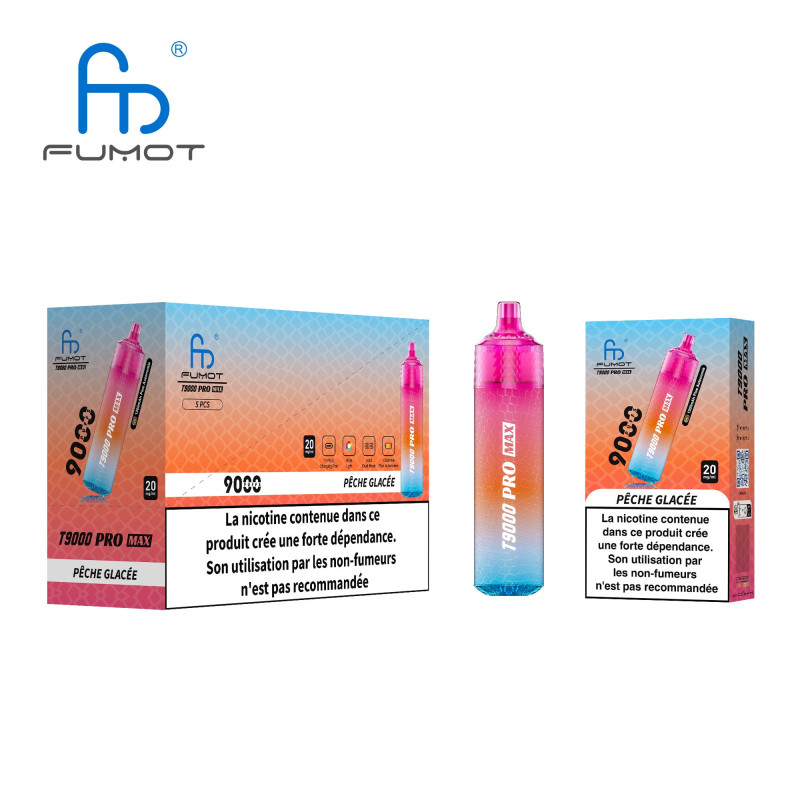 RANDM Summer Peach Ice 9000 Puffs - T9000 Pro Max Fumot