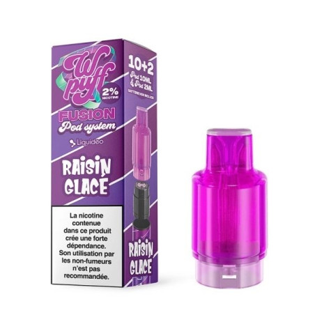 LIQUIDEO Cartouche Raisin Glacé - 15K Wpuff Fusion
