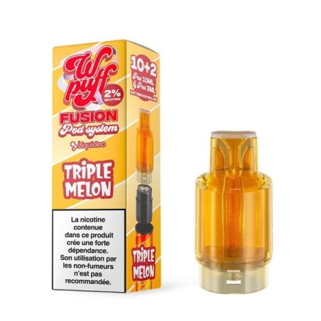 LIQUIDEO Cartouche Triple Melon - 15K Wpuff Fusion