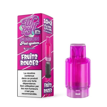 LIQUIDEO Cartouche Fruits Rouges - 15K Wpuff Fusion